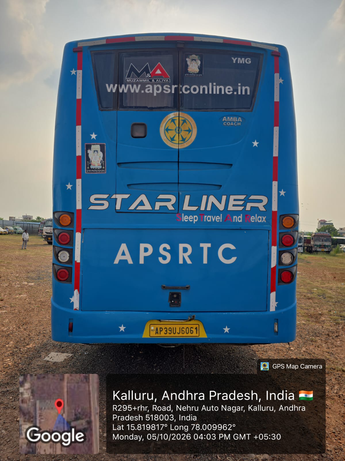 2022 Ashok Leyland GARUD 12M Intercity Bus Bus 606734 km 4 years for sale in R K AUTO PARKING YARD Kurnool — photo 2