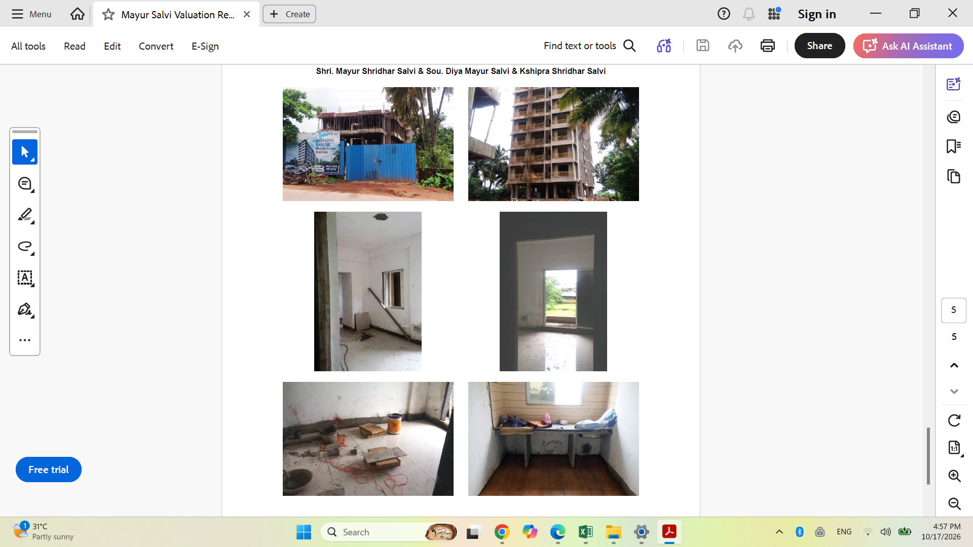 579 square feet Flat for sale in Aarambh Homes Apartment, Nachane Ratnagiri — photo 1
