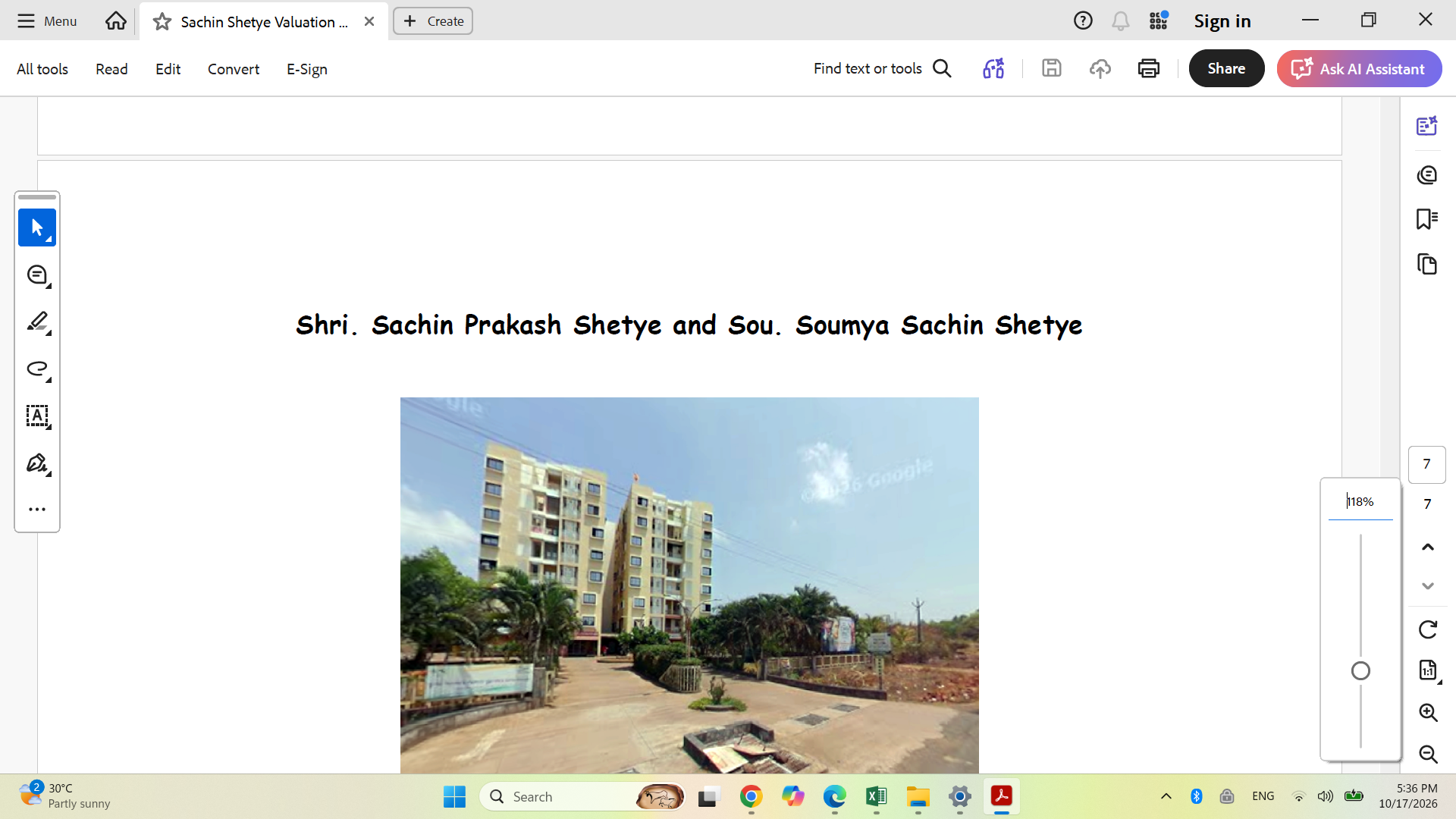 624 square feet Flat for sale in unity marigold, Kuwarbav Ratnagiri — photo 2