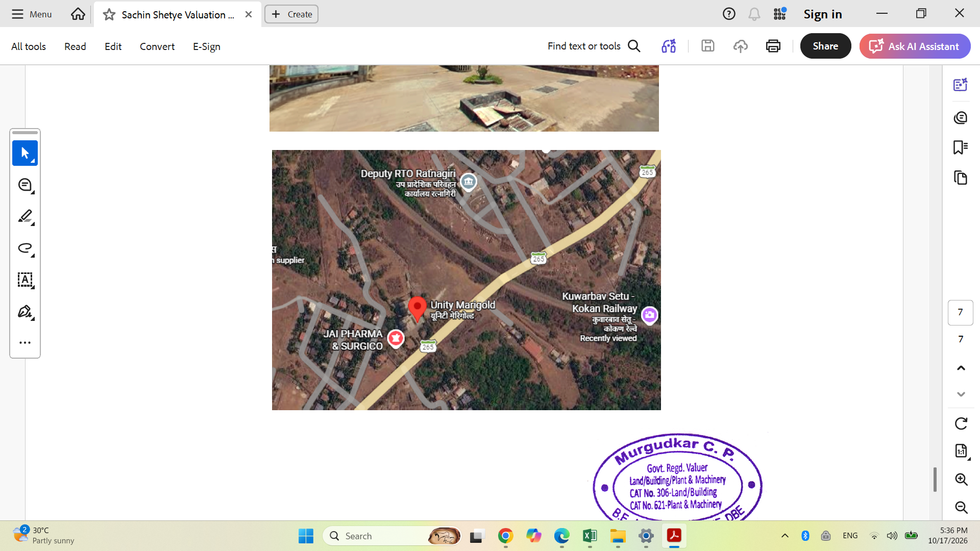 624 square feet Flat for sale in unity marigold, Kuwarbav Ratnagiri — photo 3