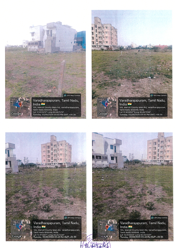 7830 square feet Plot for sale in VARADHARAJAPURAM Chennai — photo 2