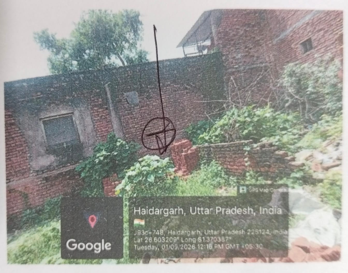 55.76 square meter Plot for sale in BARABANKI Haidergarh — photo 1