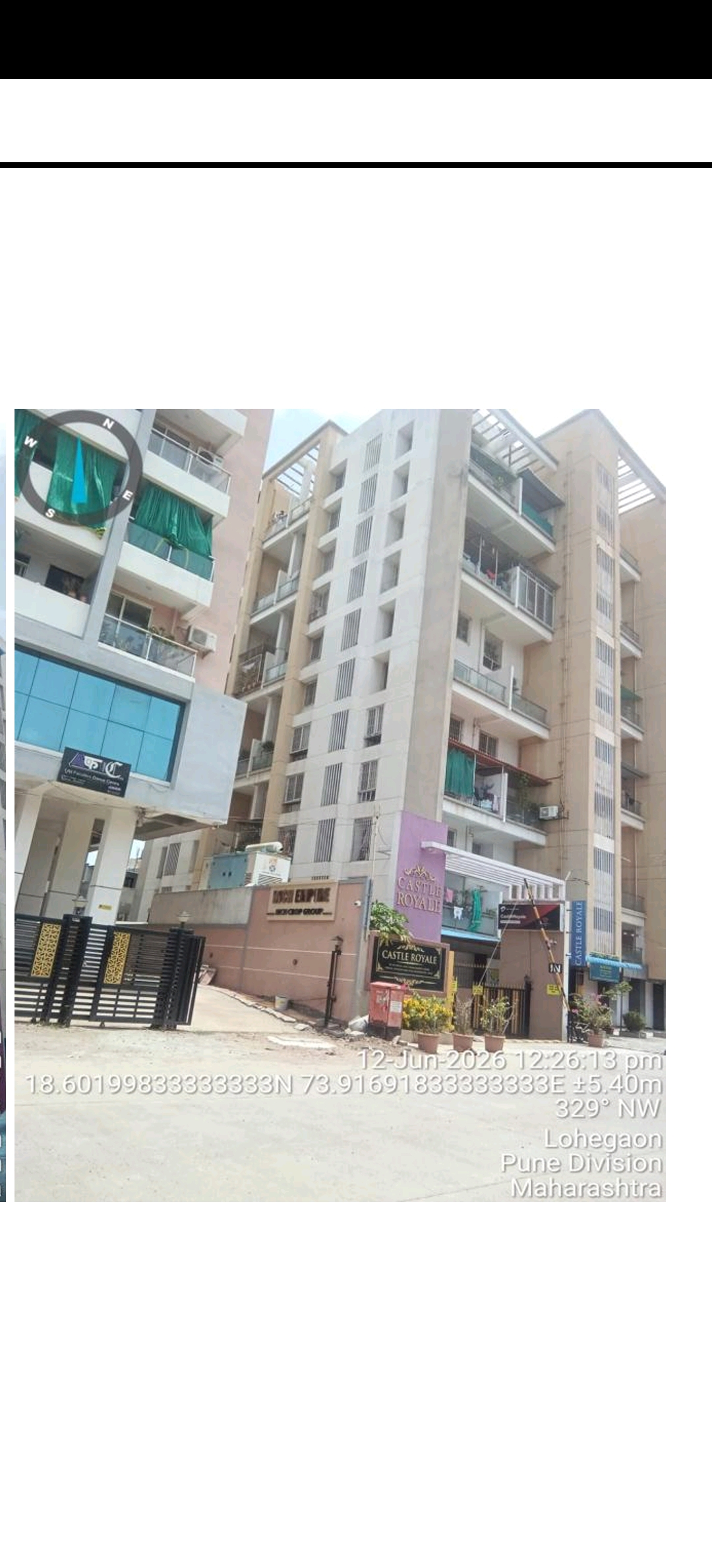 48.89 square meter Flat for sale in flat No 503 in A Building on the fifth floor in the project named as “Castle Royale” being constructed upon land situated at Revenue Village- Lohagaon, Taluka- haveli, District Pune, LOHEGAON Pune — photo 3
