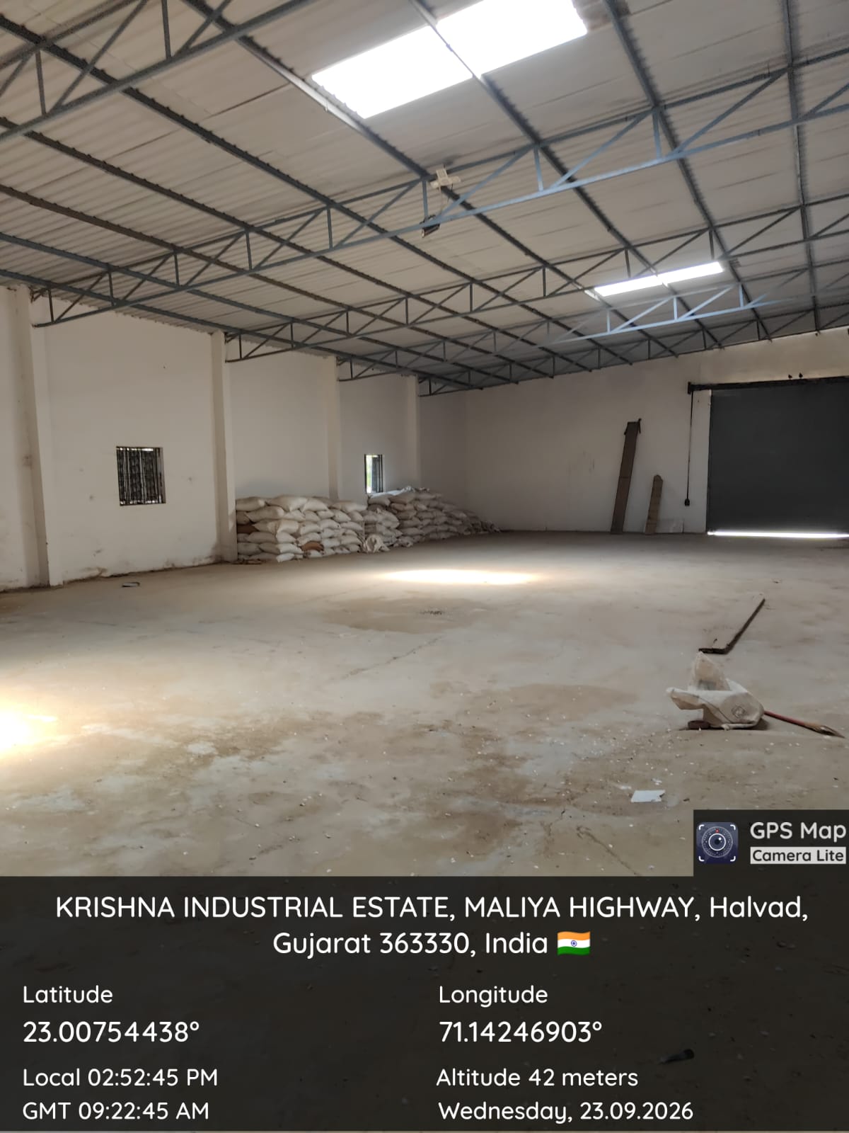1086.3 square meter Industrial Plot with Factory Building for sale in HALVAD Halvad — photo 5