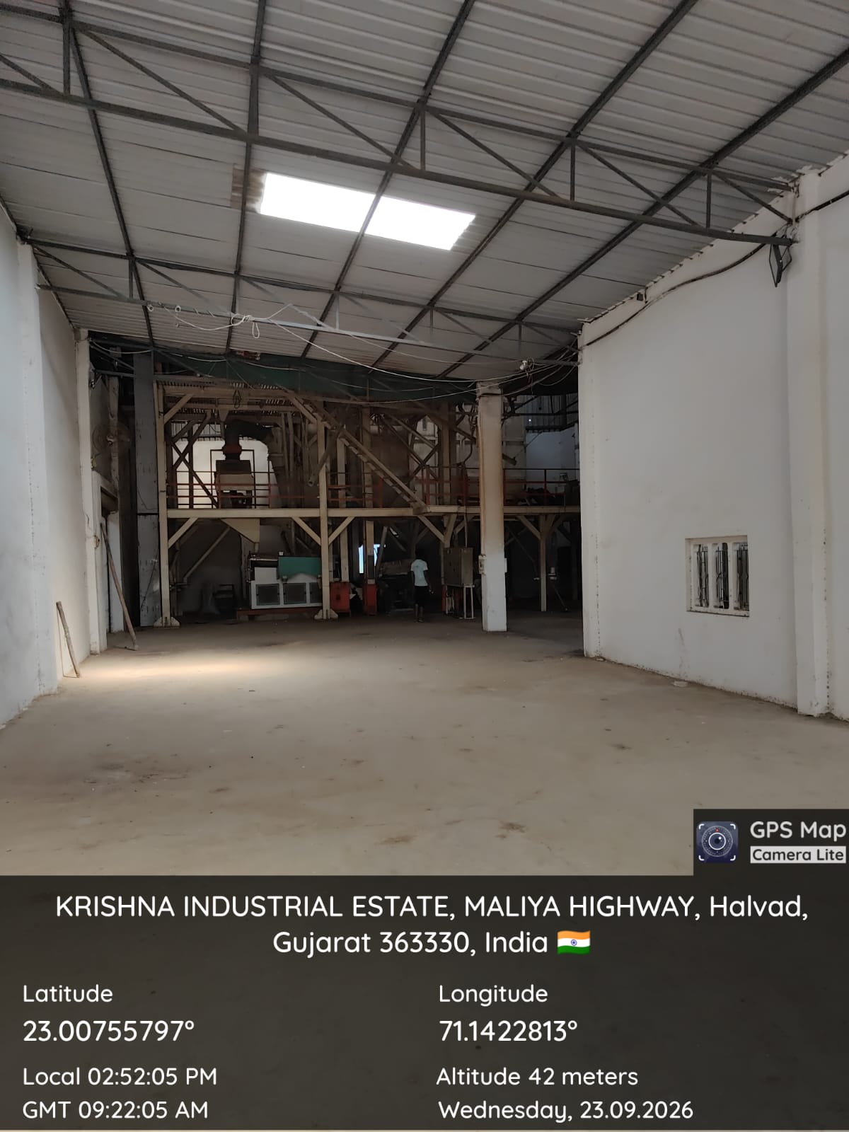 1086.3 square meter Industrial Plot with Factory Building for sale in HALVAD Halvad — photo 6