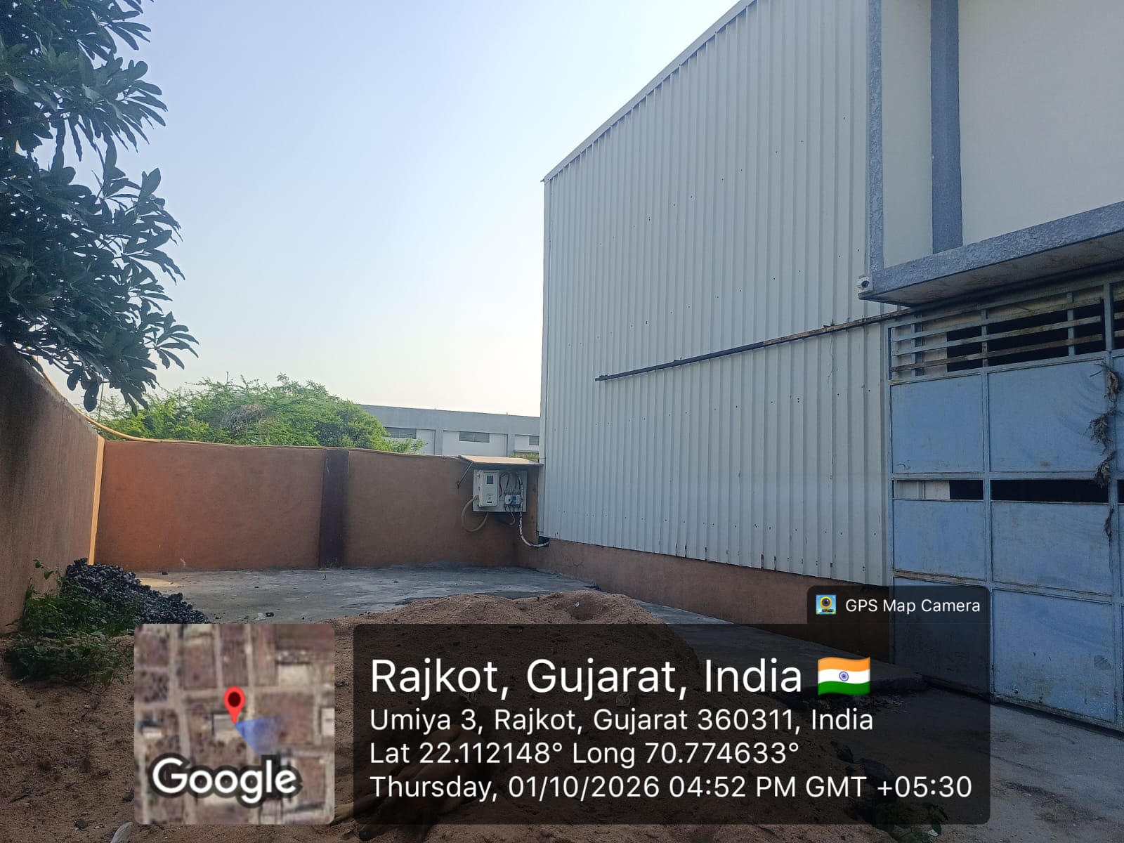 689.27 square meter Industrial Plot with Factory Building for sale in RIBDA Veraval Rajkot — photo 3