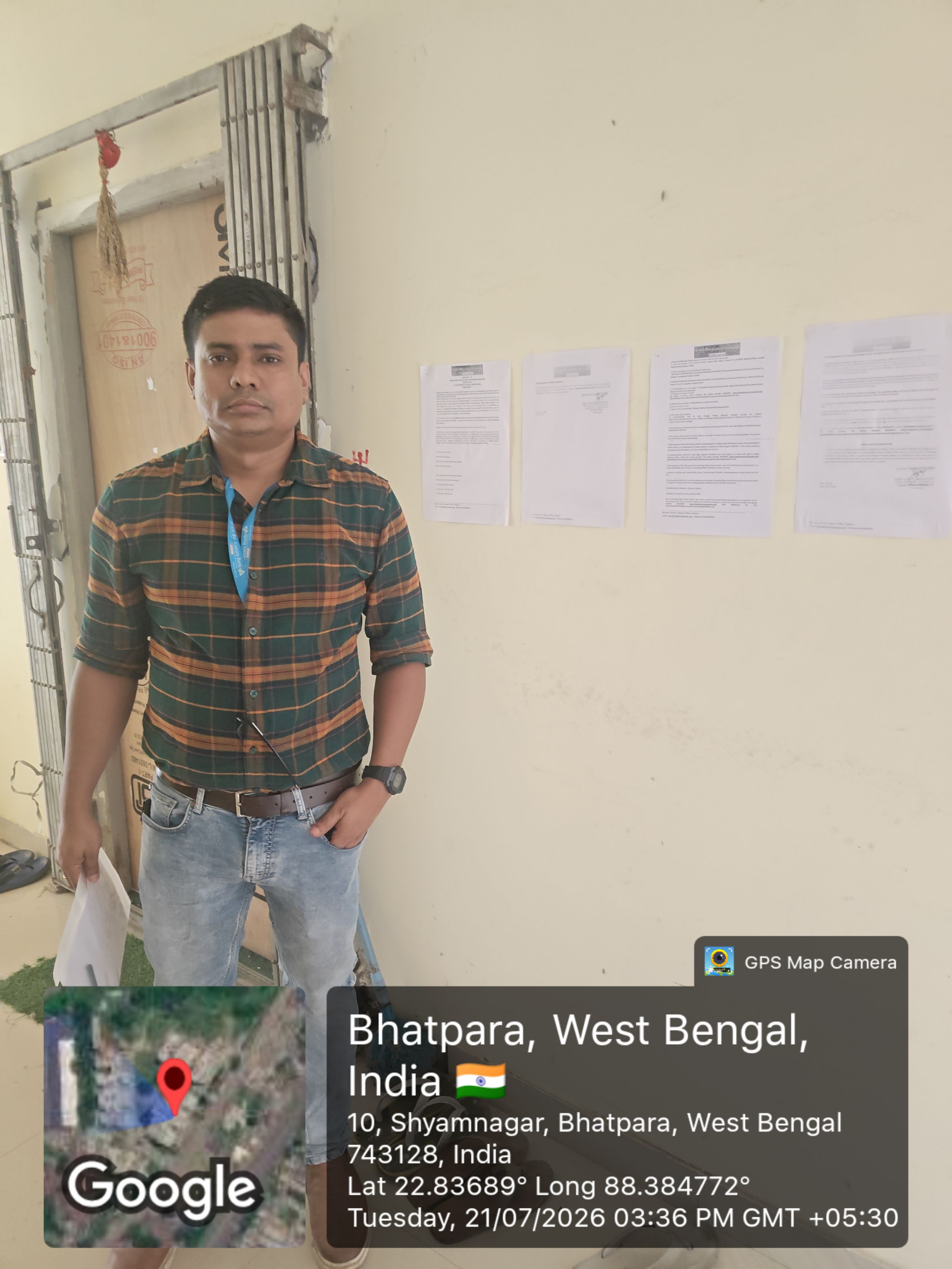 862 square feet Flat for sale in Bhatpara — photo 1