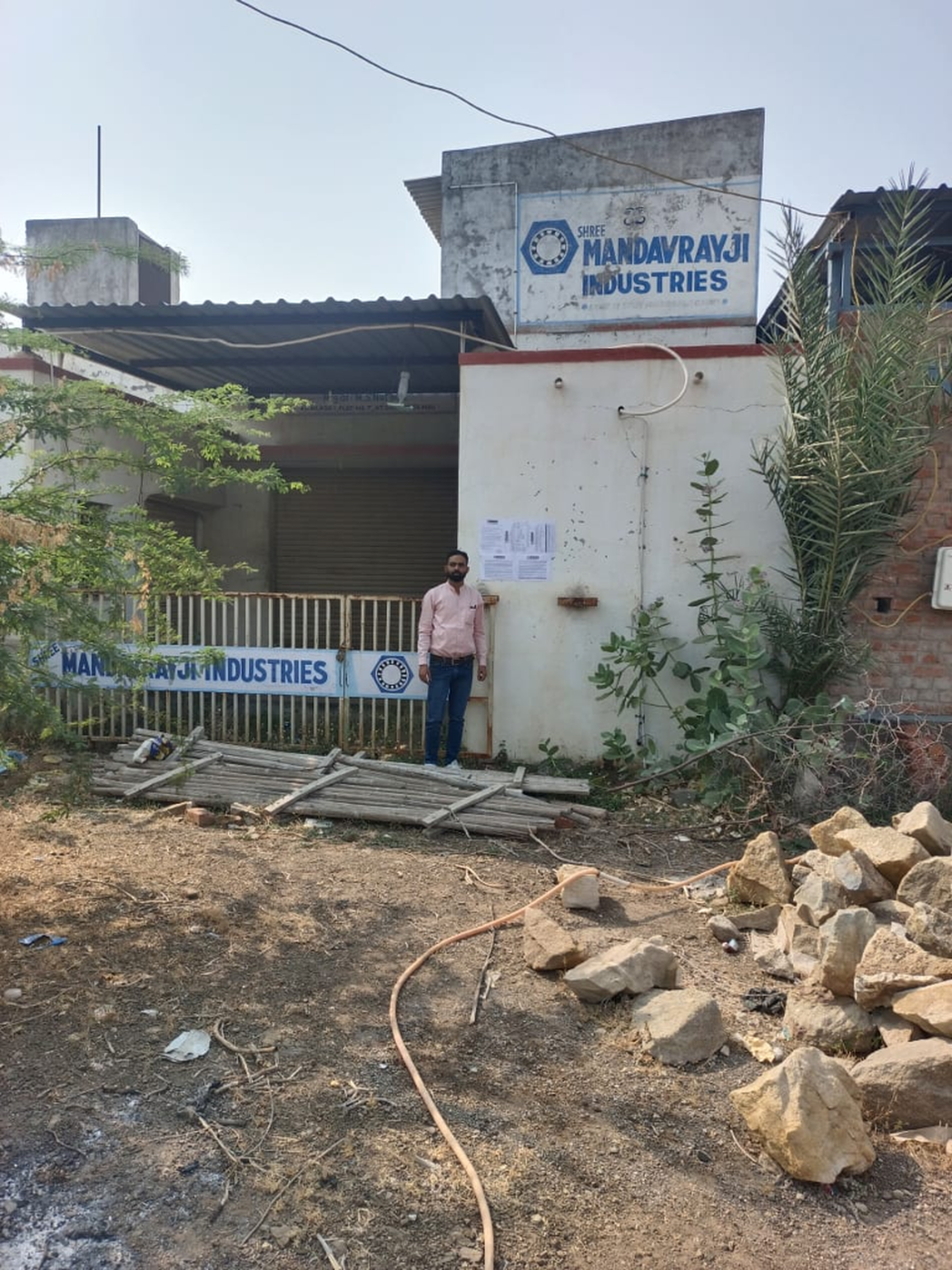 Industrial Plot with Factory Building for sale in SHEKHPAR Surendranagar — photo 1