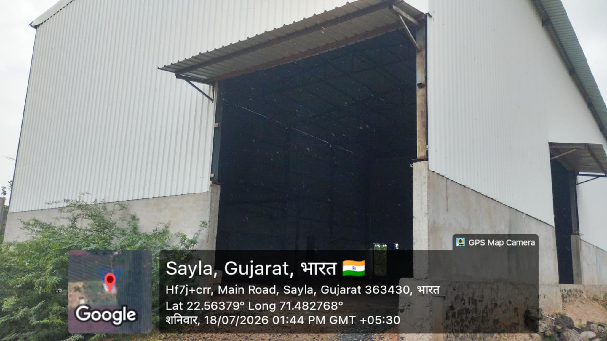 Industrial Plot with Factory Building for sale in Sayla Mujli Road, At : Sayla, Distt. Surendranagar, Mahindra Industrial Park — photo 8