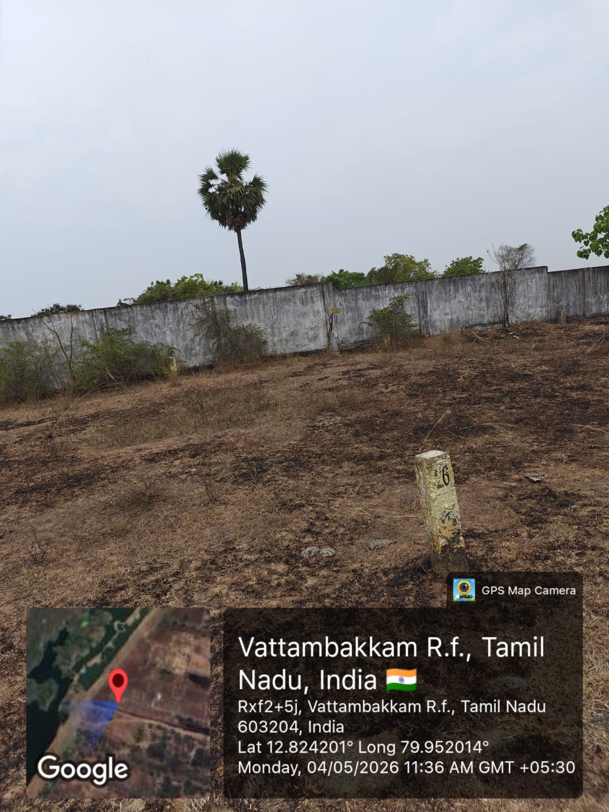 20342 square feet Plot for sale in Vadakkupattu-B Village, Orgadam, Kancheepuram District, Tamilnadu Mahindra World City — photo 1
