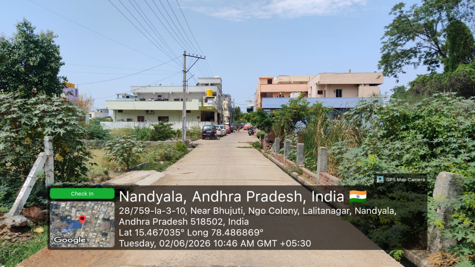 1 BHK Plot for sale in VACANT PLOT, NANDYAL Nandyal — photo 2