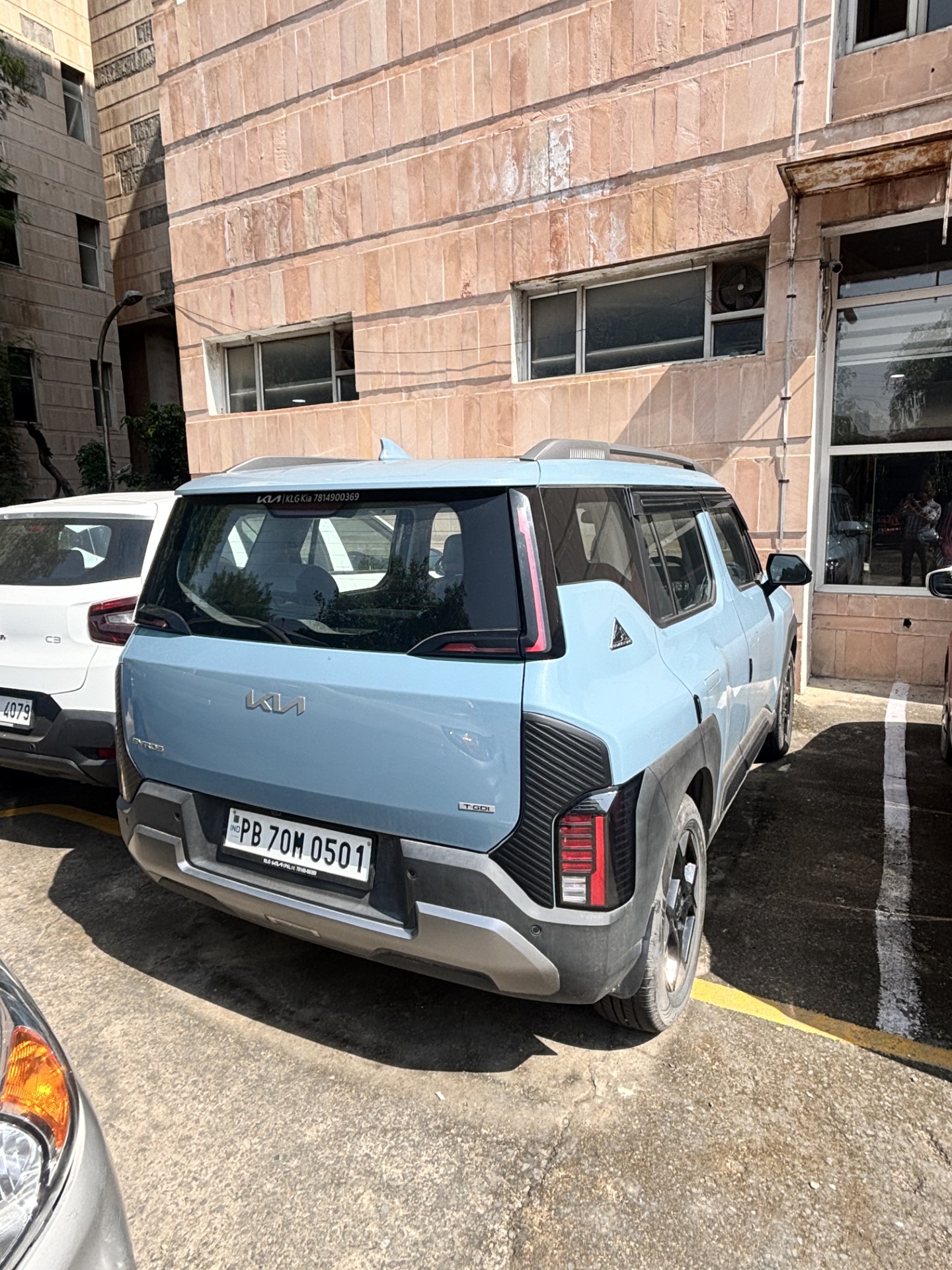 2025 Kia Syros HTX Plus SUV 8650 km 1 year for sale in SBI ADMIN OFFICE Panchkula — photo 1