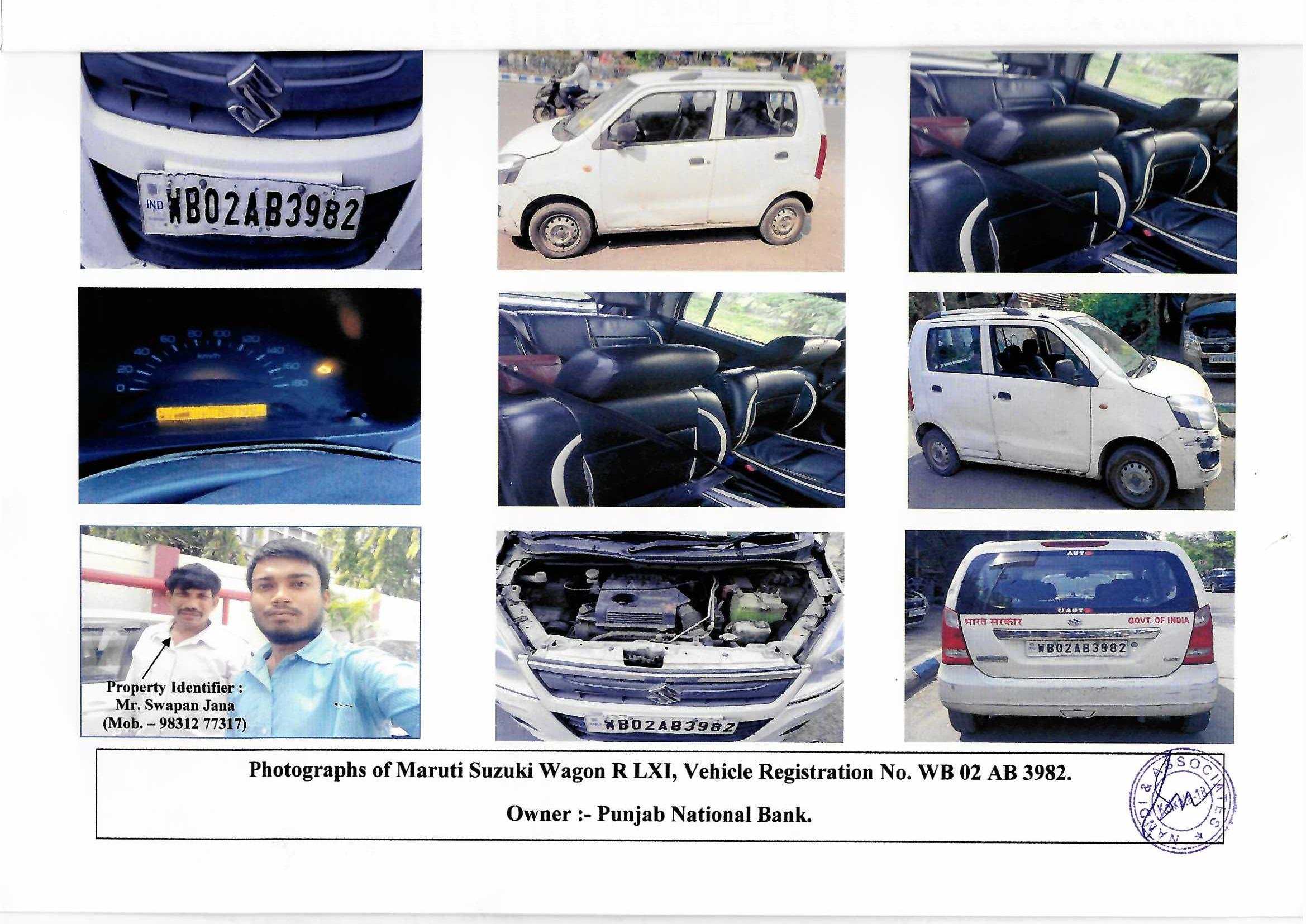 2012 Maruti Suzuki Wagon R LXi Hatchback 136412 km 14 years for sale in PUNJAB NATIONAL BANK ZONAL OFFICE KOLKATA Kolkata — photo 2