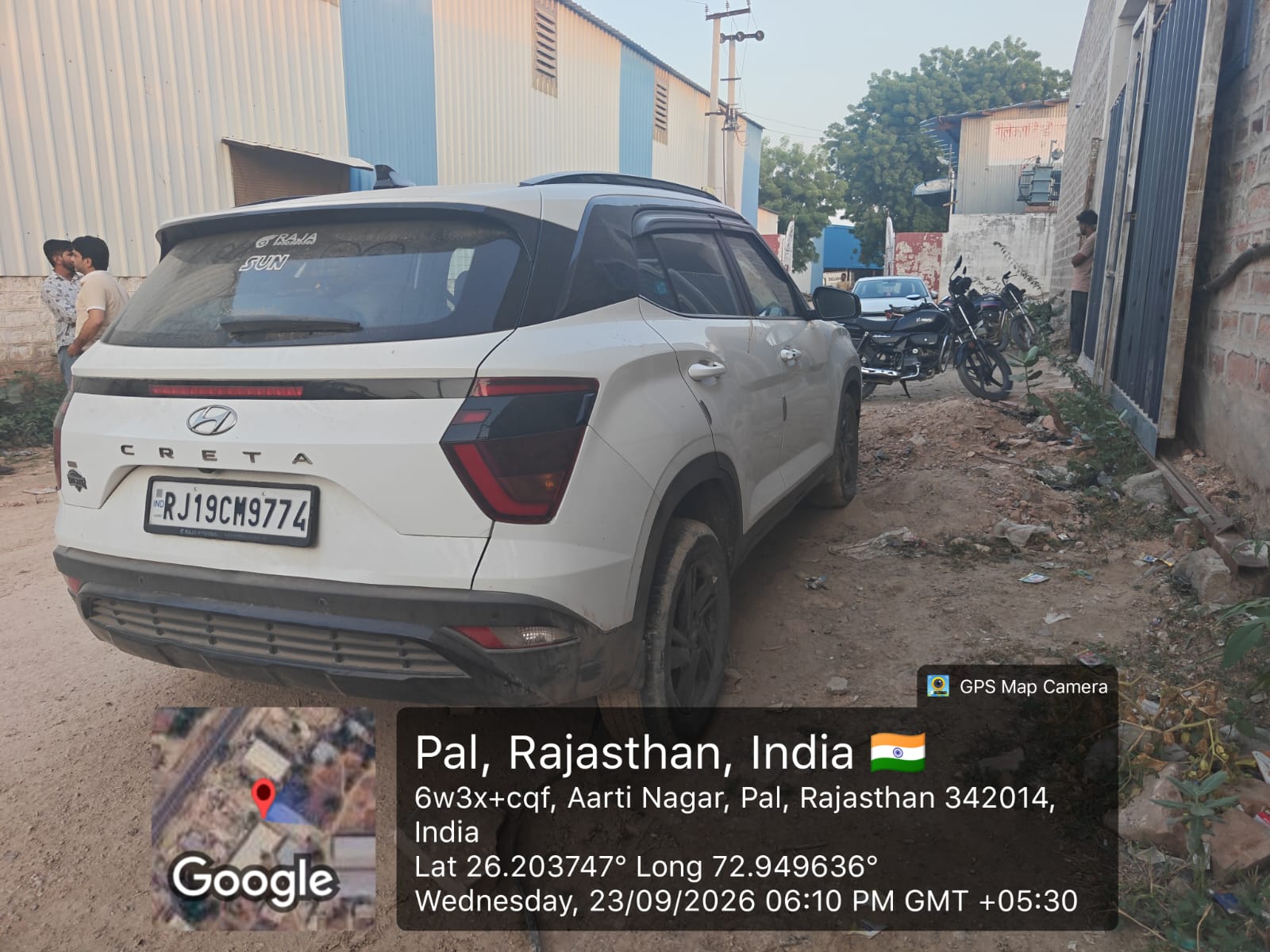 2023 Hyundai Creta E 1.5 Petrol MT SUV 86346 km 3 years for sale in NA Jodhpur — photo 4