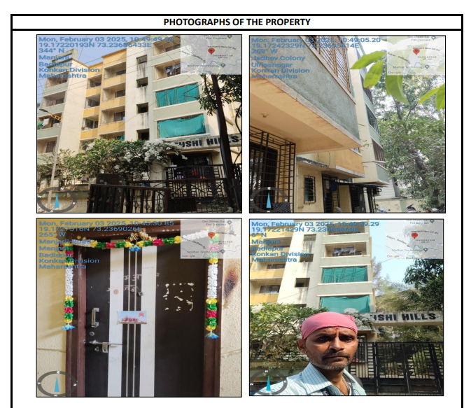 41.25 square meter Flat for sale in VILLAGE –MANJARLI ,TALUKA –ULHASNAGAR ,DISTRICT- THANE Badlapur — photo 1