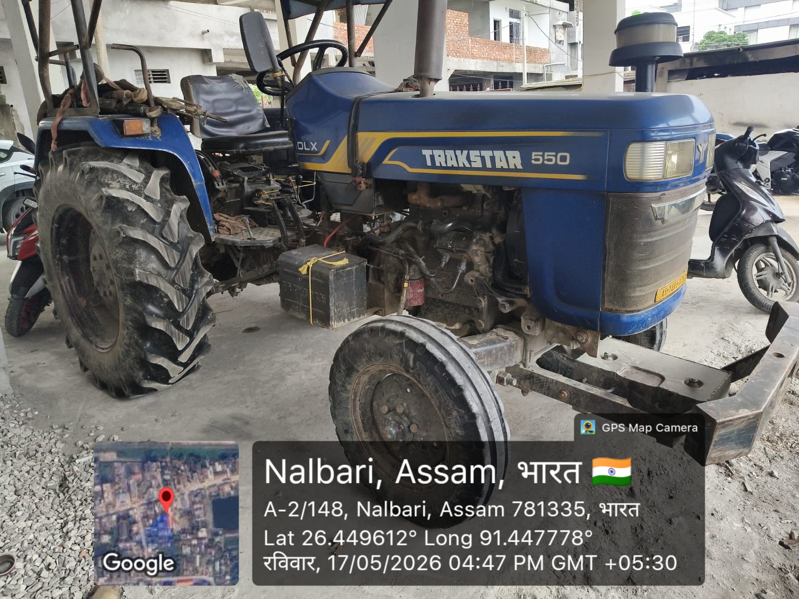2021 Trakstar 550 2WD Tractor 60000 km 5 years for sale in ANGEL PARKING Nalbari — photo 3