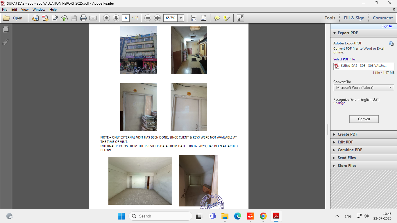 Office for sale in VERY GOOD , POSH AREA, WELL CONNECTED Indore
