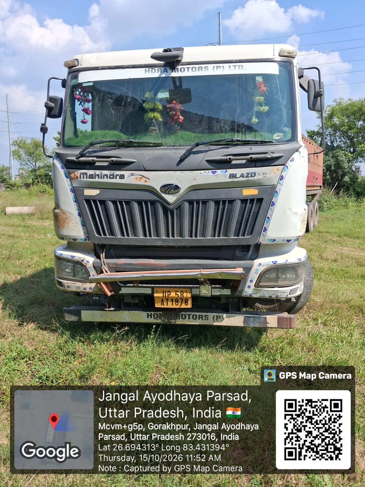 2022 Mahindra & Mahindra Blazo X 55 Tractor Tractor Trailer 377671 km 3 years for sale in Ayodhya Prasad gorakhpur Gorakhpur — photo 1