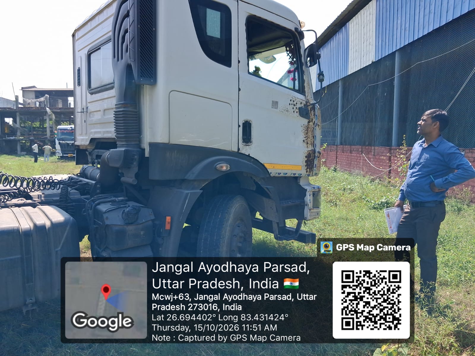 2022 Mahindra & Mahindra Blazo X 55 Tractor Tractor Trailer 377671 km 3 years for sale in Ayodhya Prasad gorakhpur Gorakhpur — photo 2