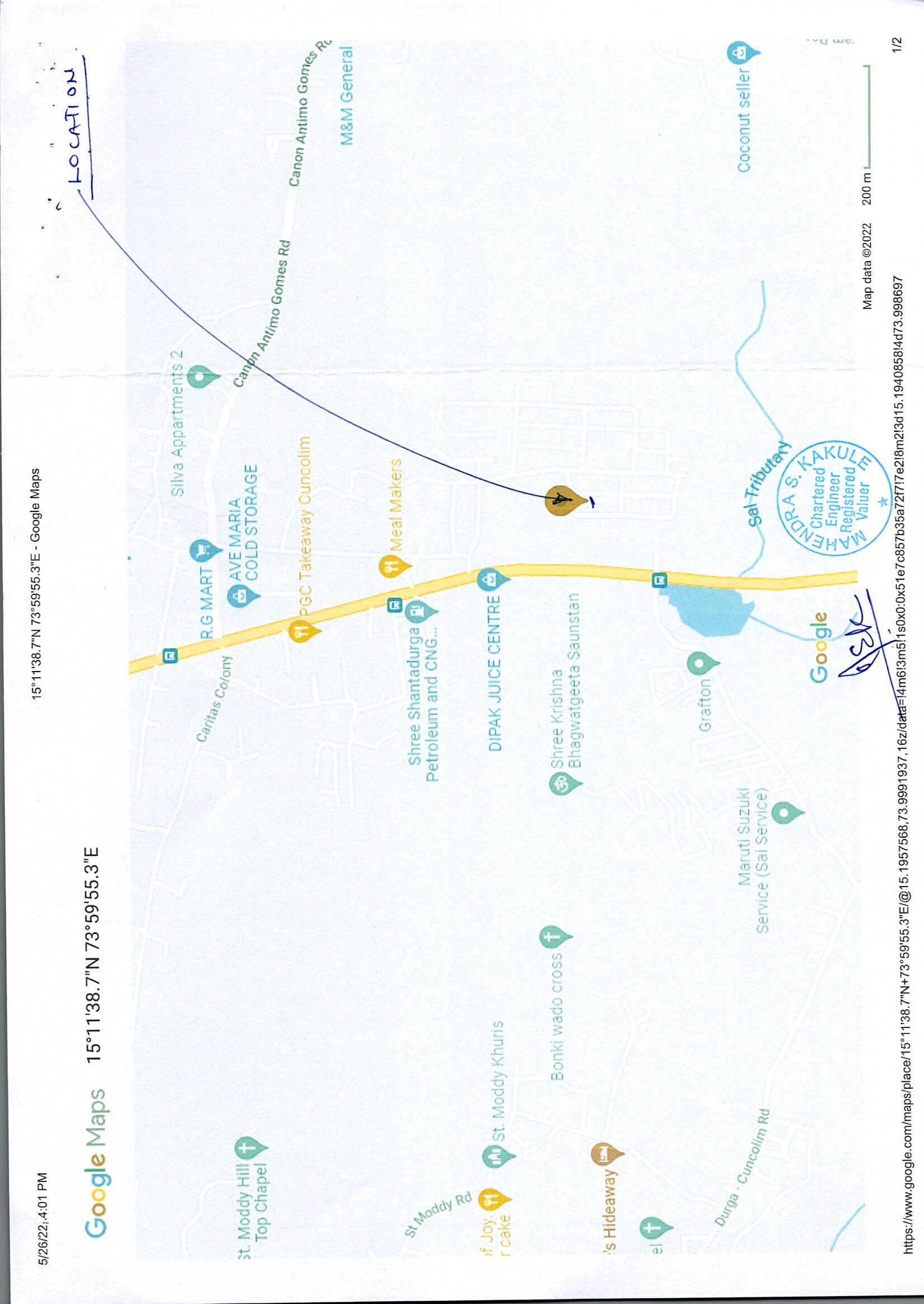 Plot for sale in Cuncolim — photo 2