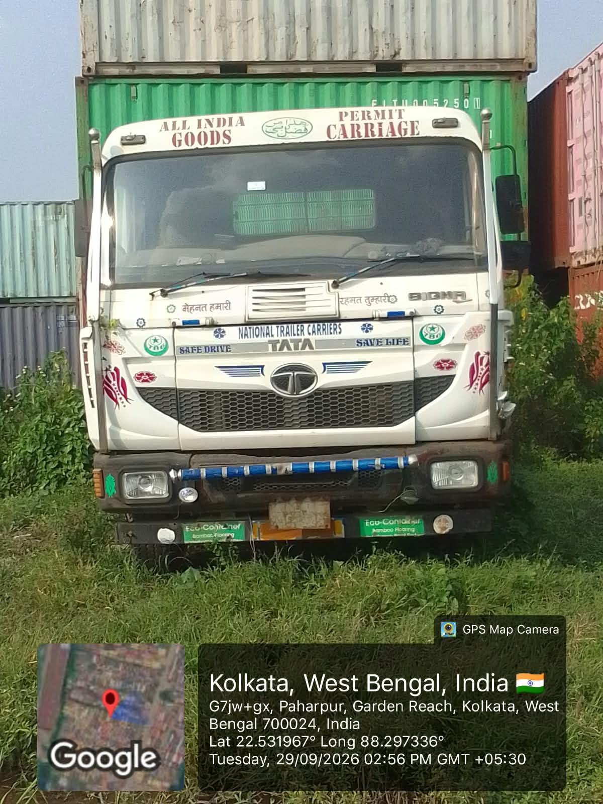 2018 Tata Signa 4018.S CAB 3800 Trailer 500000 km 8 years for sale in TNS PARKING DHOBITALAV NETA JI DUCK YARD KHIDIRPORE KOLKATA Kolkata — photo 3