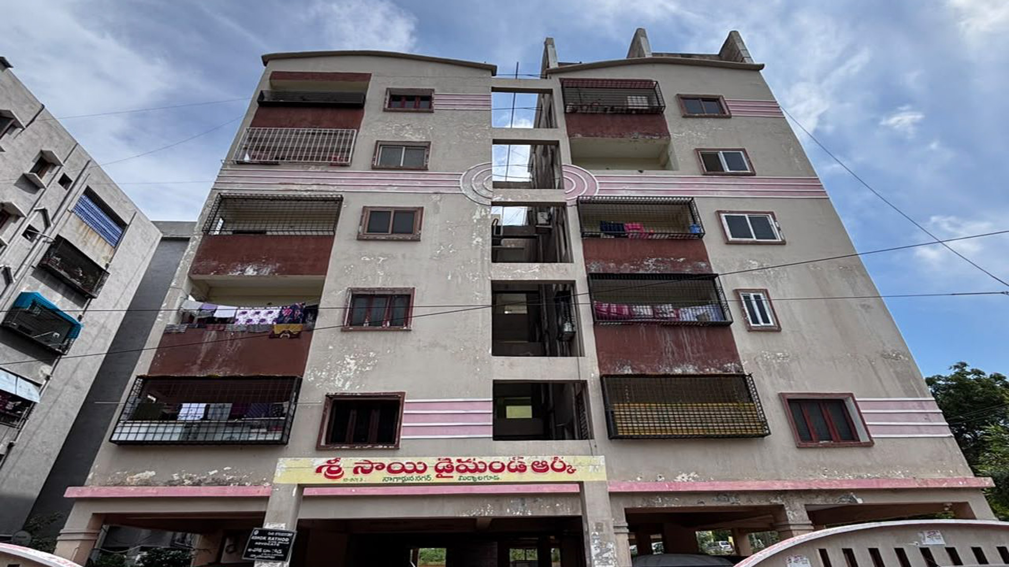 2 BHK Flat for sale in SAI DIAMOMND ARCH APARTMENTS, NG college backside, Nagarjuna nagar, Miryalaguda, Nalgonda Miryalaguda — photo 2