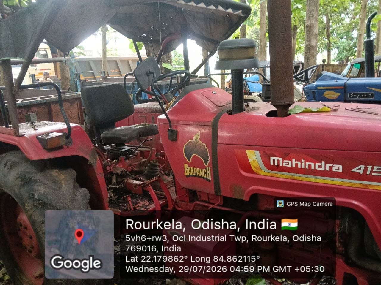 2020 Mahindra 415 DI SP Plus Tractor 50000 km 6 years for sale in MB STOCKYARD Rourkela — photo 2