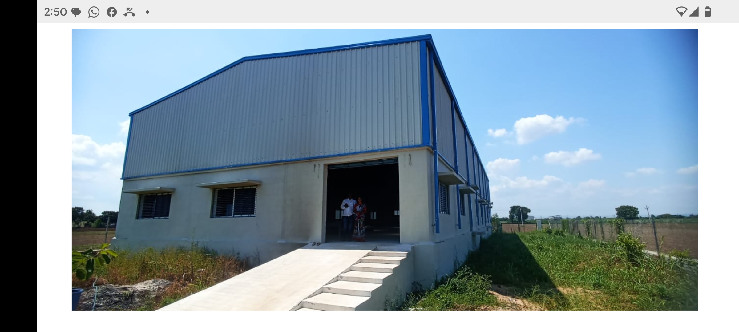 Shed with Plant and Machinery for sale in GOSPADU Nandyal — photo 1