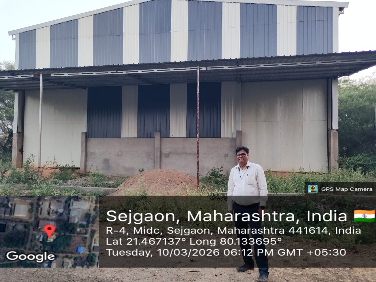 840 square meter Industrial Shed for sale in rural Gondia — photo 2