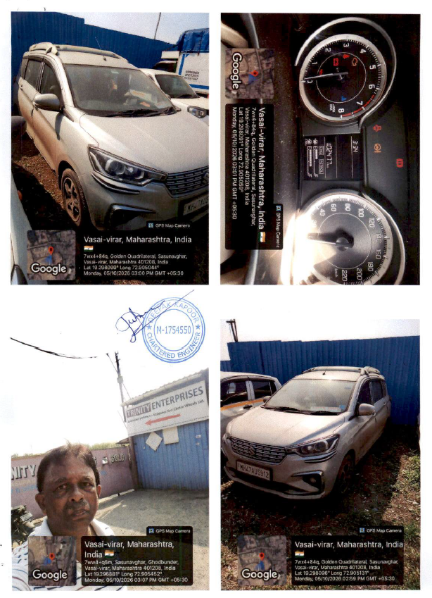 2020 Maruti Suzuki Ertiga VXi MPV 102477 km 6 years for sale in Trinity Enterprises Vasai Virar — photo 2