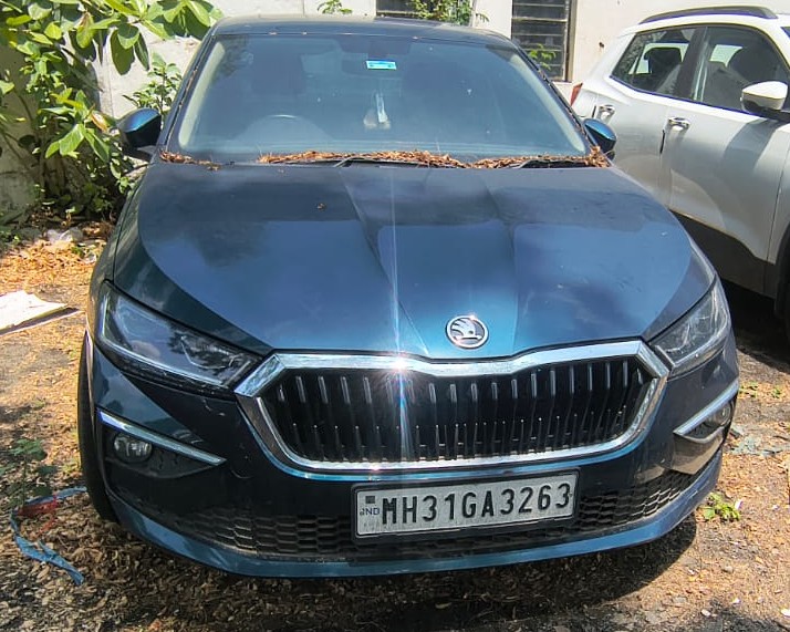 2025 Skoda Slavia Monte Carlo 1.0 TSI AT Sedan 20000 km 1 year for sale in MAJOR RECOVERY Nagpur — photo 1