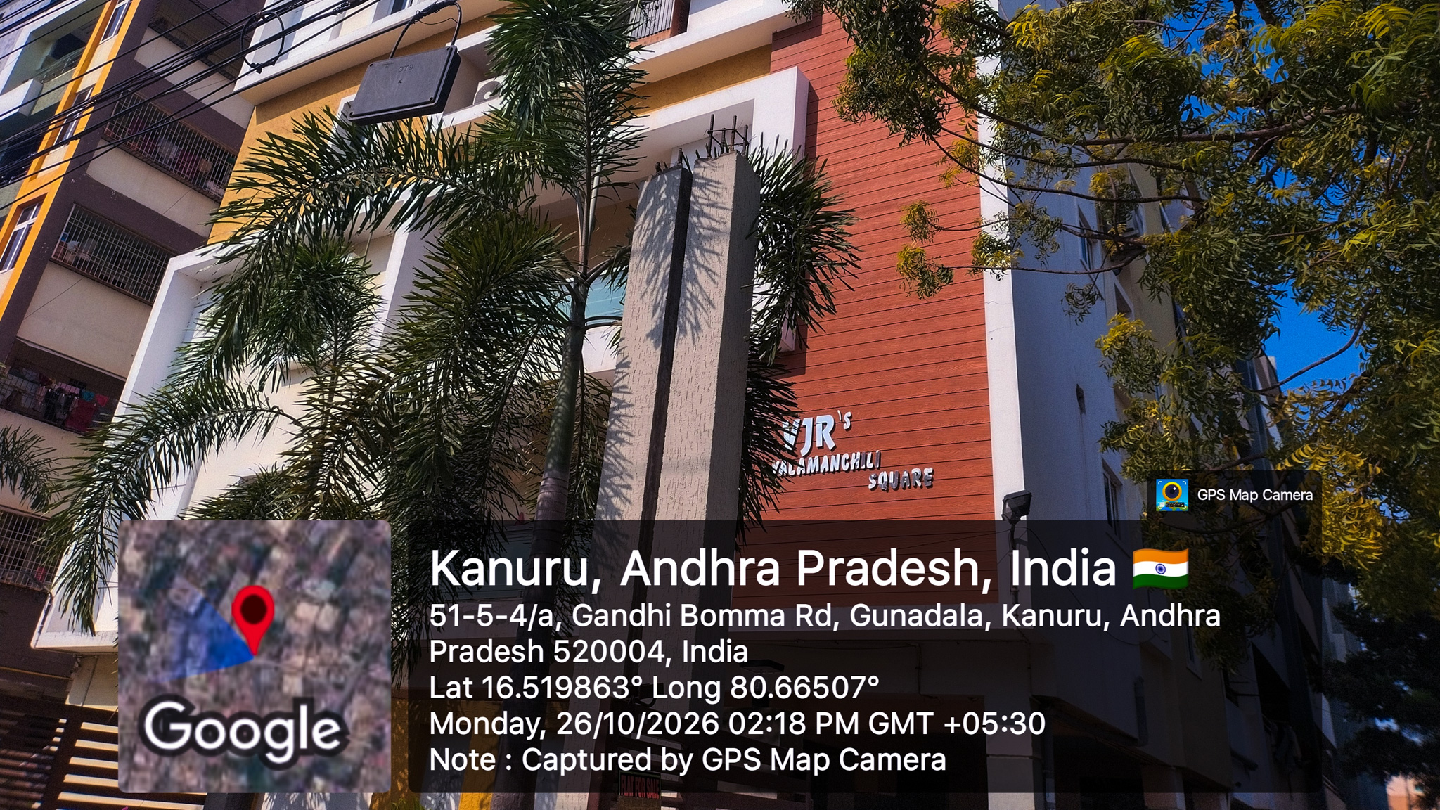 3 BHK Flat for sale in VJR'S YALAMANCHILI SQUARE, Gunadala Vijayawada — photo 1
