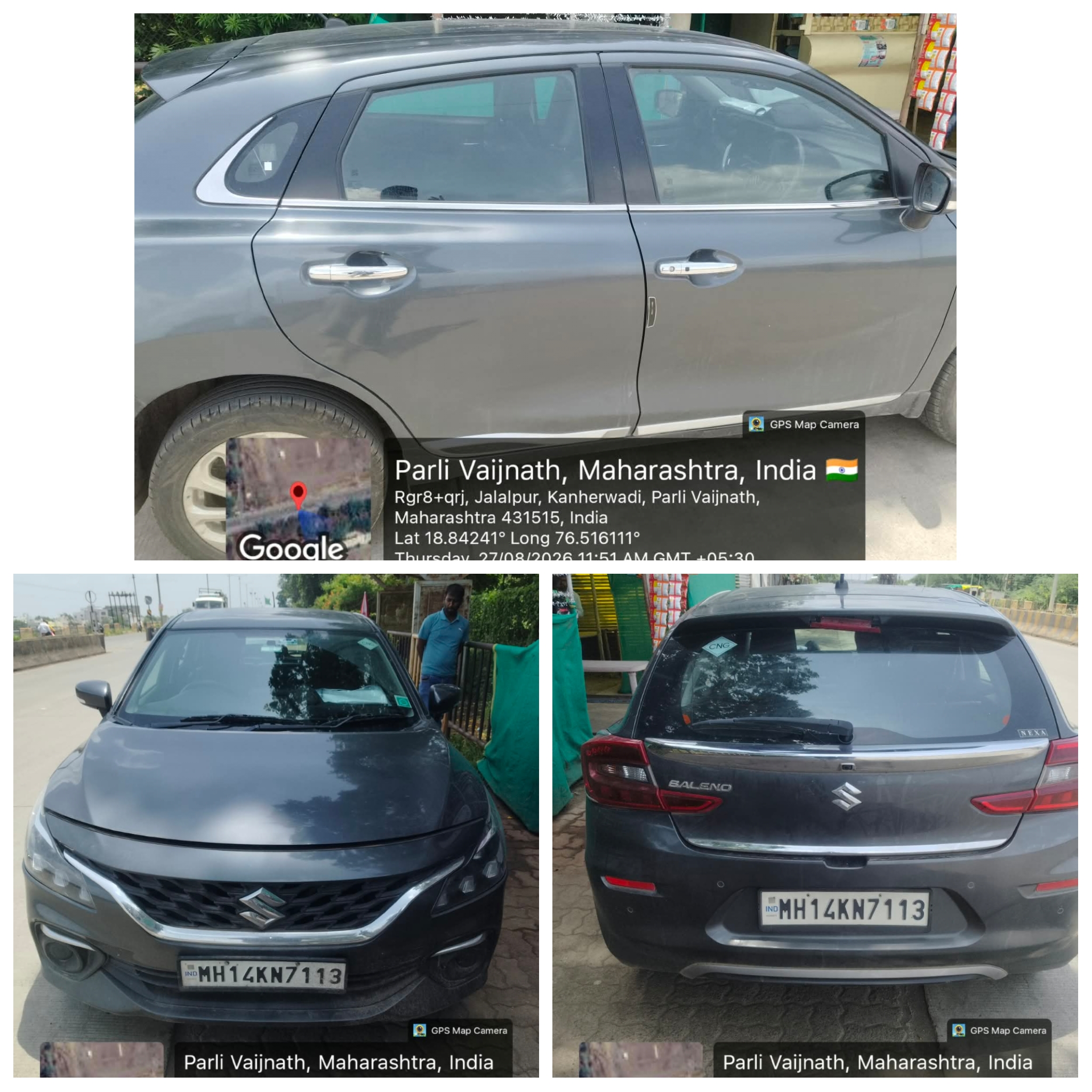 2022 Maruti Suzuki Baleno Zeta Hatchback 78381 km 3 years for sale in Five Elements Parking Yard, Near Gaikwad Petrol Pump, Mundhwa, Pune 411036. Pune — photo 1