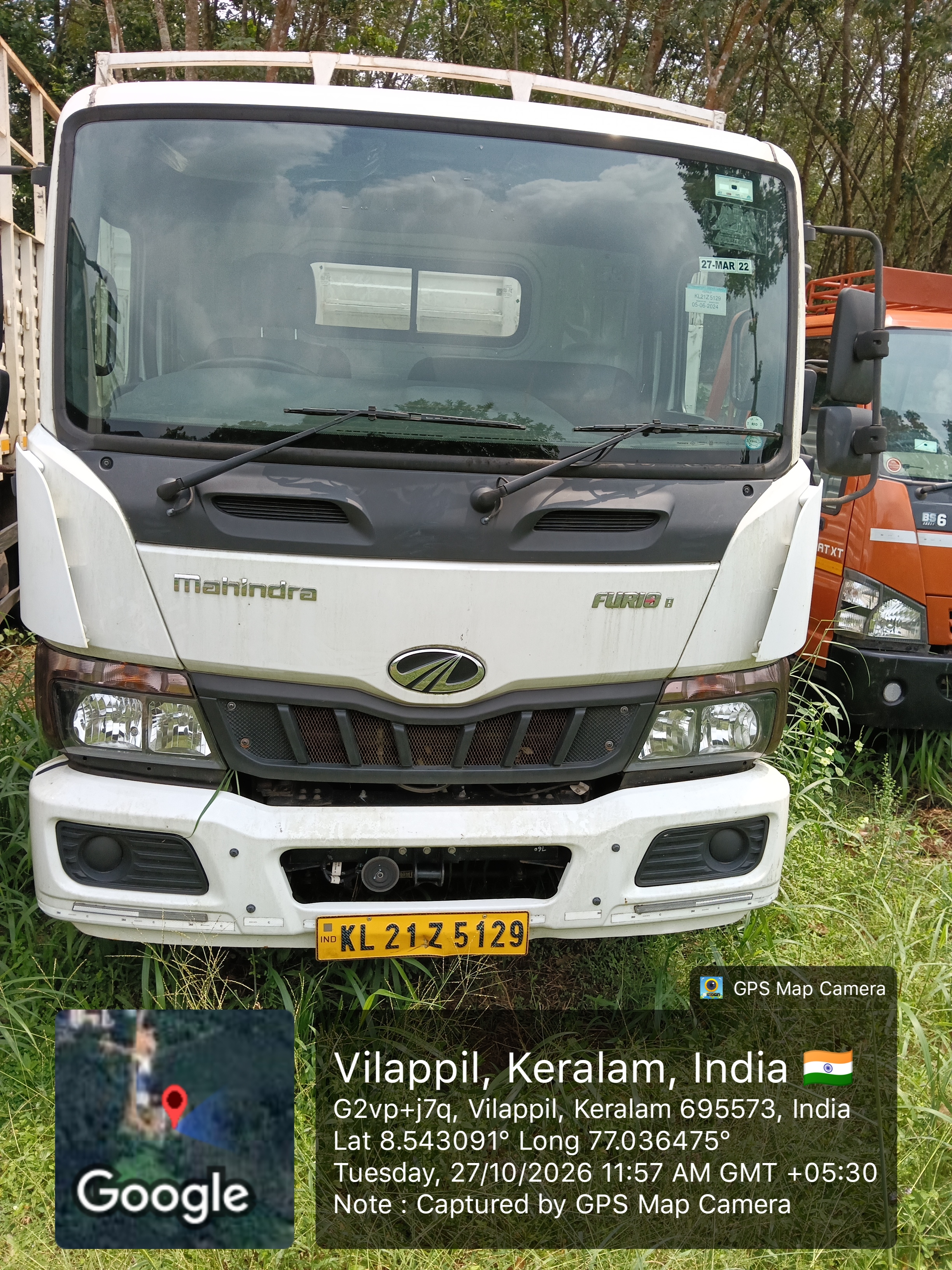 2024 Mahindra & Mahindra Furio 7 Cargo CBC Truck 17928 km 2 years for sale in ABHILASH JEEVANAND AND ASSOCIATES Vilappil — photo 1