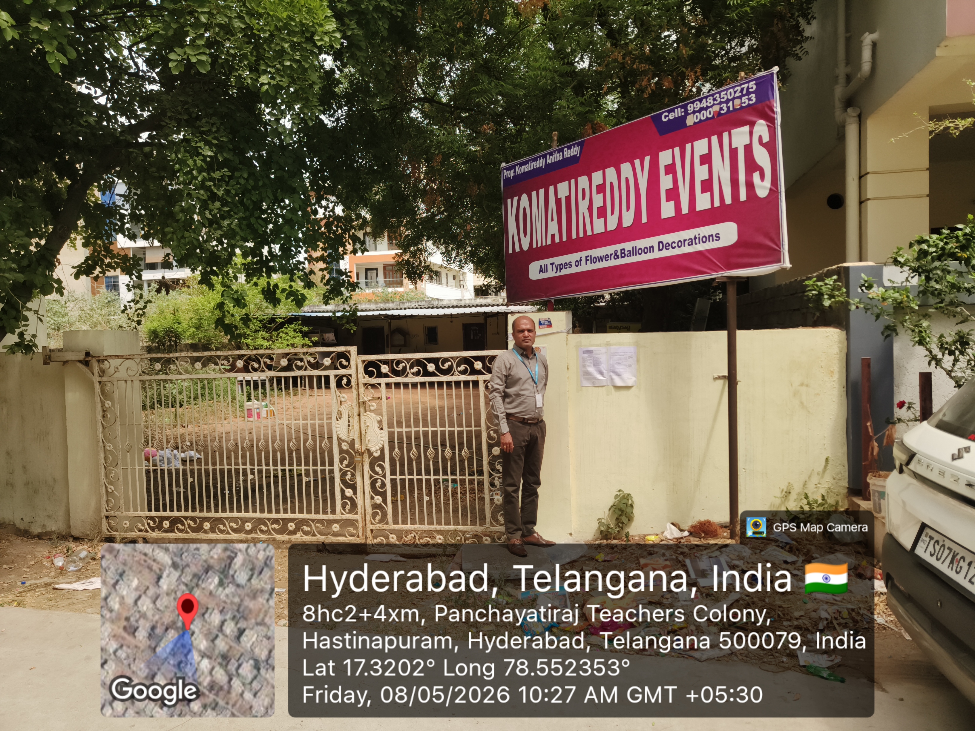 350 square yard Plot for sale in Visvesvaraya Engineers Colony of Kharmanghat Village Saroor NagarMandal, Rangareddy Dist Hyderabad — photo 3