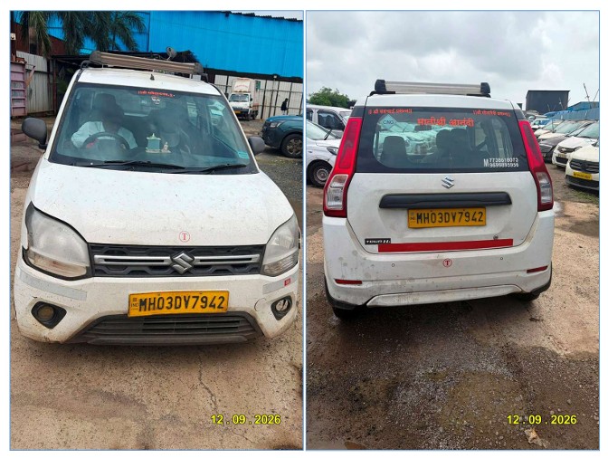 2023 Maruti Suzuki Tour H3 (WagonR) Petrol Hatchback 196592 km 3 years for sale in Trinity Parking Yard Vasai Virar — photo 1