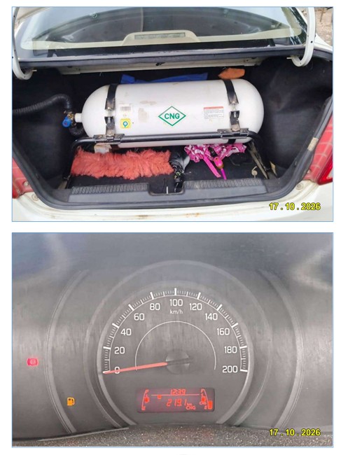 2023 Maruti Suzuki Tour S (Dzire) CNG Compact sedan 160237 km 3 years for sale in Trinity Parking Yard Vasai Virar — photo 2