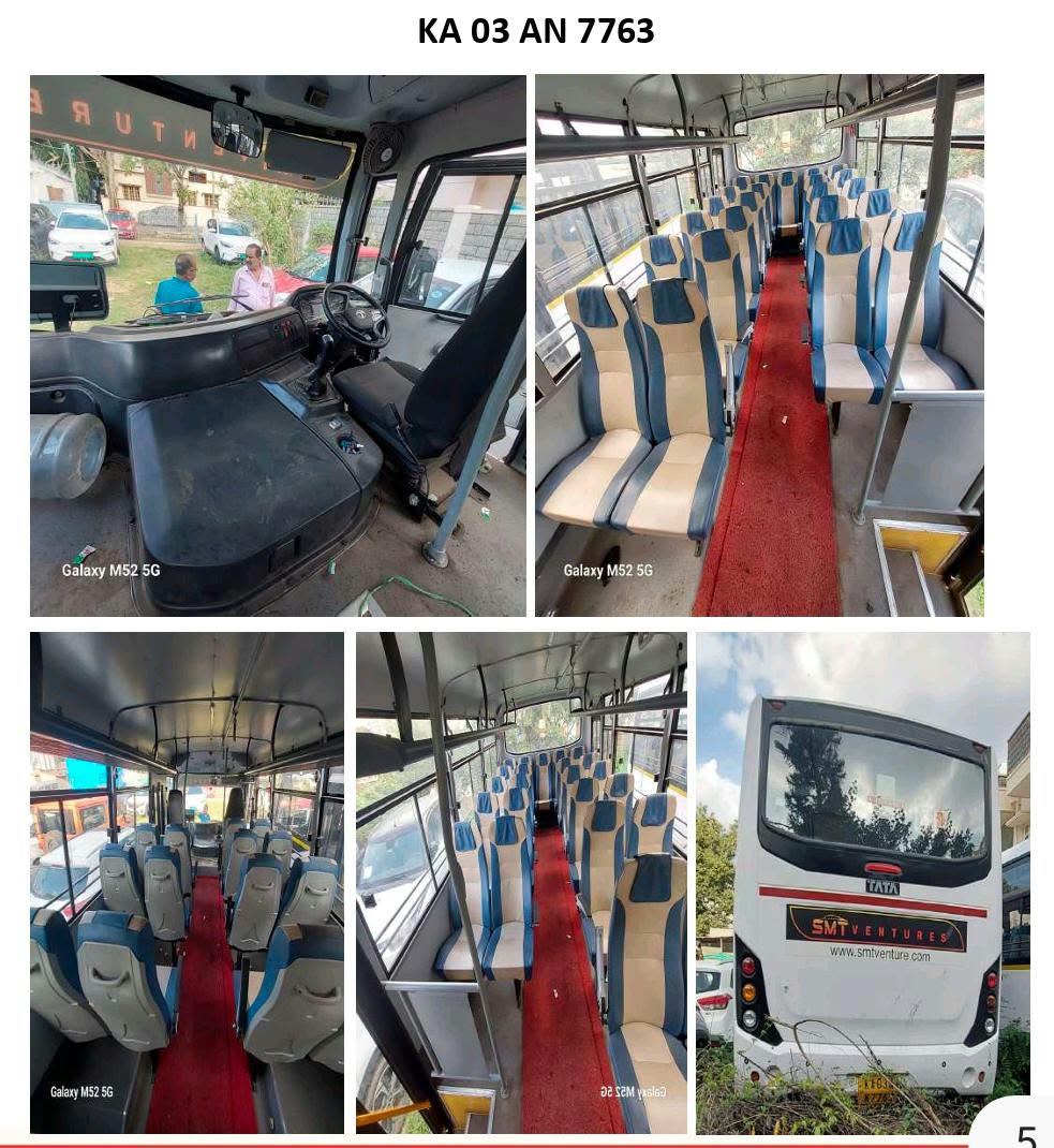 2025 Tata Starbus Prime Staff Bus Bus 50000 km 1 year for sale in PHOENIX Bengaluru — photo 2